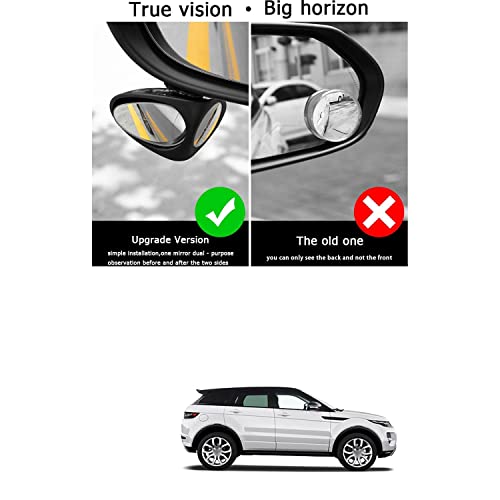 PRIKNIK New Blind Spot Mirrors Adjustable Car Mirror for Blind Side Door Mirrors Wide Angle Rear View Mirror Compatible with Cars - Image 4