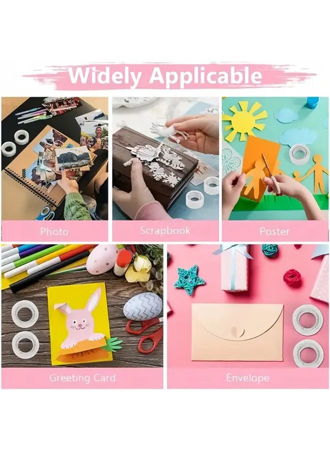 1000 Pcs Removable No Residue Transparent Glue Dots for Crafts Balloons Decorations - Image 5