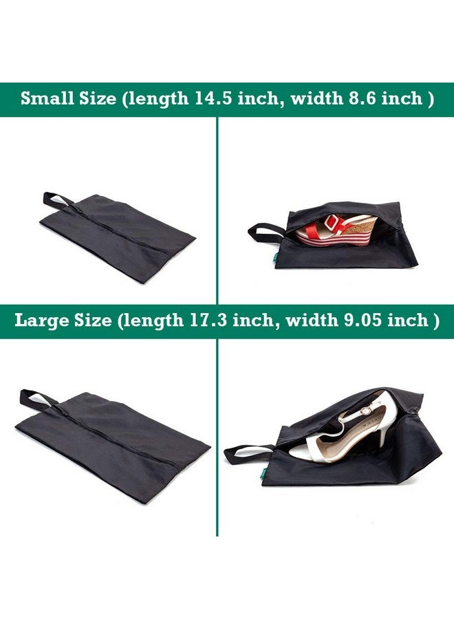 SoulGenie Deodorizing Travel Shoe Bag with Activated Carbon | Waterproof| Zip Lock Polyester (2 Small) - Image 2