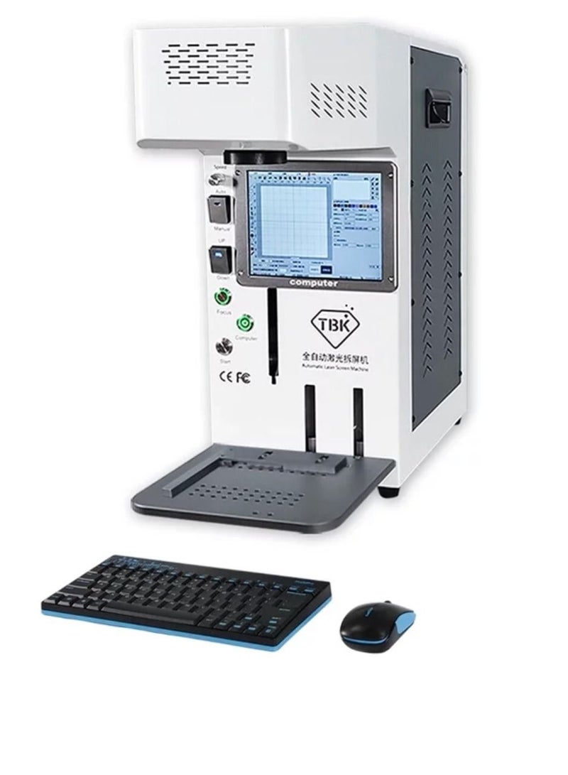 Tbk958b Automatic Mini Laser Marking Screen Separator Repair Machine 