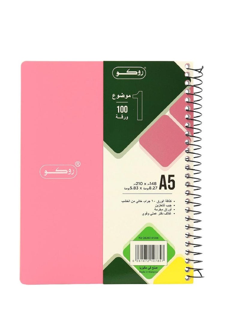 ROCO Neon Notebook A5100 Sheets - Image 1