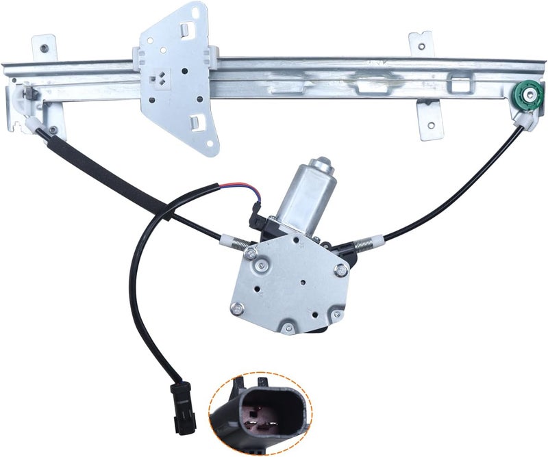 SHOWSEN 741-599 Rear Passenger Side Power Window Regulator with Motor for Dodge Dakota and Durango - Image 2