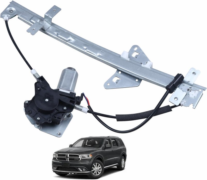 SHOWSEN 741-599 Rear Passenger Side Power Window Regulator with Motor for Dodge Dakota and Durango - Image 1