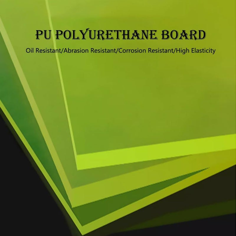 High Elasticity Polyurethane Sheets Oil Resistant Damping Plate Size 200x200x3mm Industrial Use - Image 3