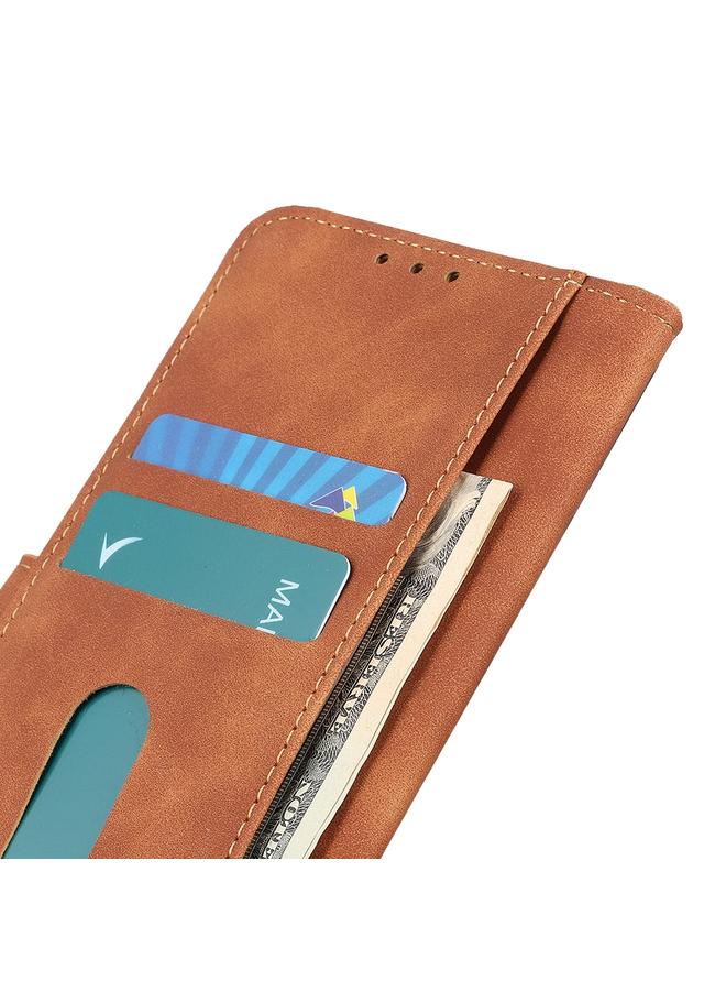 S-TOP Case For Asus Zenfone 9 / Zenfone 10 KHAZNEH Retro Texture Leather Phone Case - Image 4