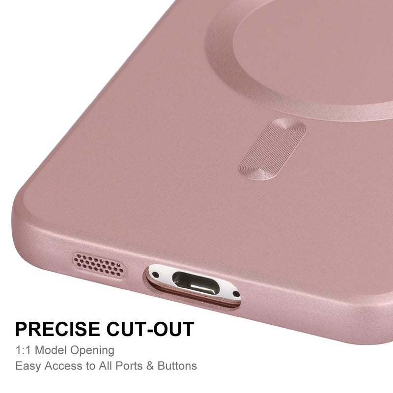 HuHa Case Cover For Samsung Galaxy A54 ENKAY MagSafe Matte TPU Phone Case with Lens Film(Black) - Image 5