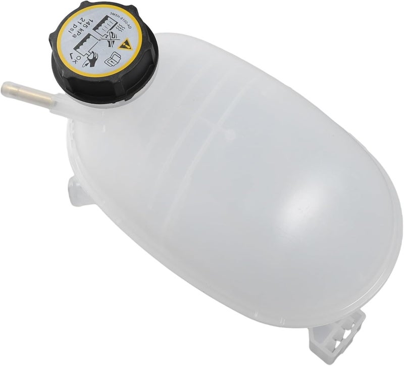 Engine Coolant Reservoir Expansion Tank with Cap for Ford Escape 2017-2019, OEM GV6Z8A080B Replacement, White Plastic - Image 2