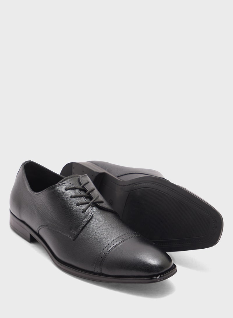 Robert Wood Genuine Leather Formal Lace Ups  - Image 3