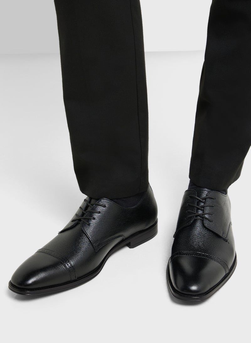 Robert Wood Genuine Leather Formal Lace Ups  - Image 5