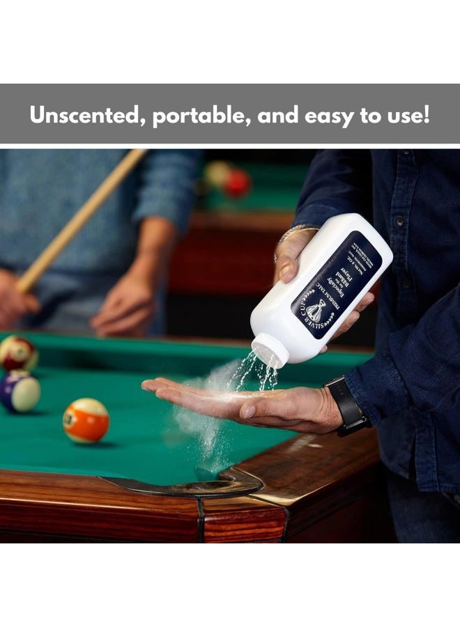 Silver Cup Billiard/Pool Premium Powder Hand Chalk, 8 Ounce Shaker Bottle, White - Image 2