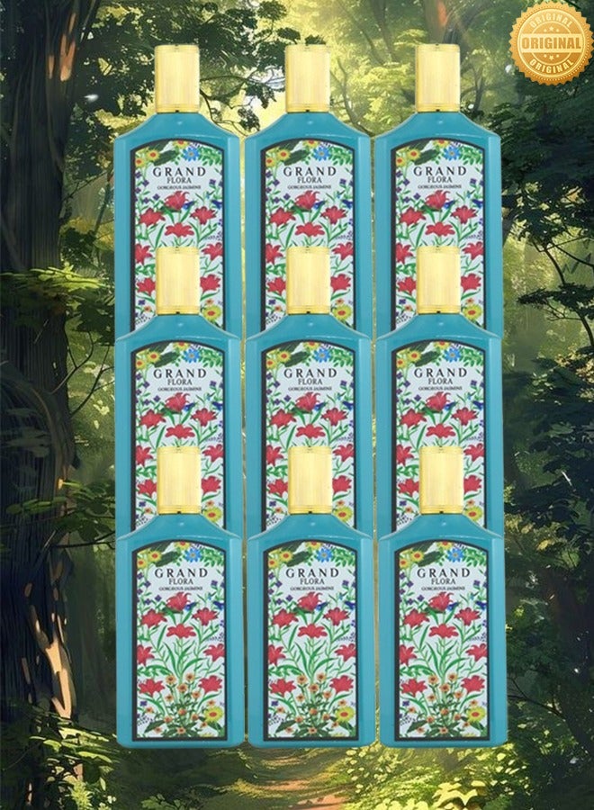 Gorgeous 9 Pieces Grand Flora Gorgeous Jasmine EDP 100ML - Image 1