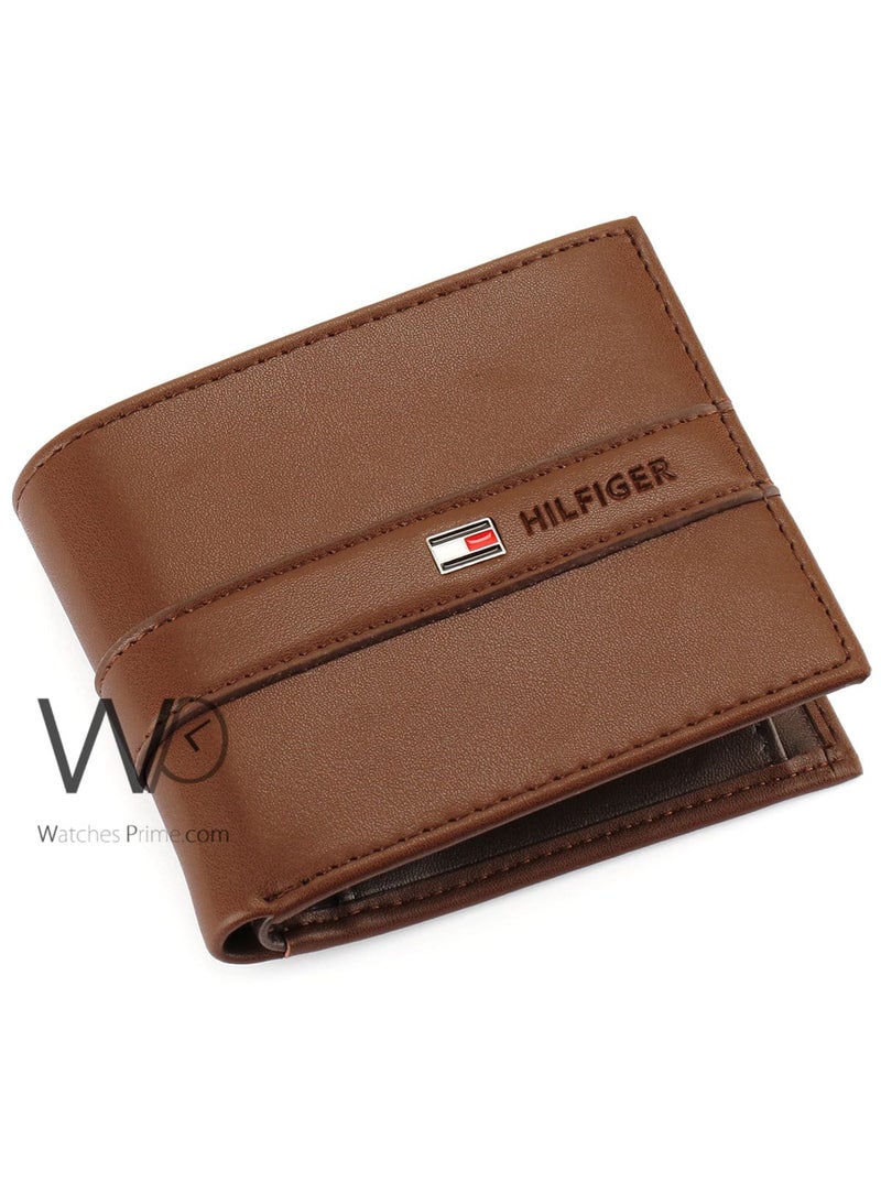 Tommy Hilfiger Denim Tommy Hilfiger Genuine Leather Havana Wallet For Men - Image 1