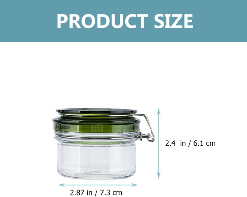 PATKAW 3pcs 120ml Pet Screw-top Facial Cream Jars Refillable Makeup Sample Containers Airtight Lotion Storage for Travel and Personal Care - Image 2