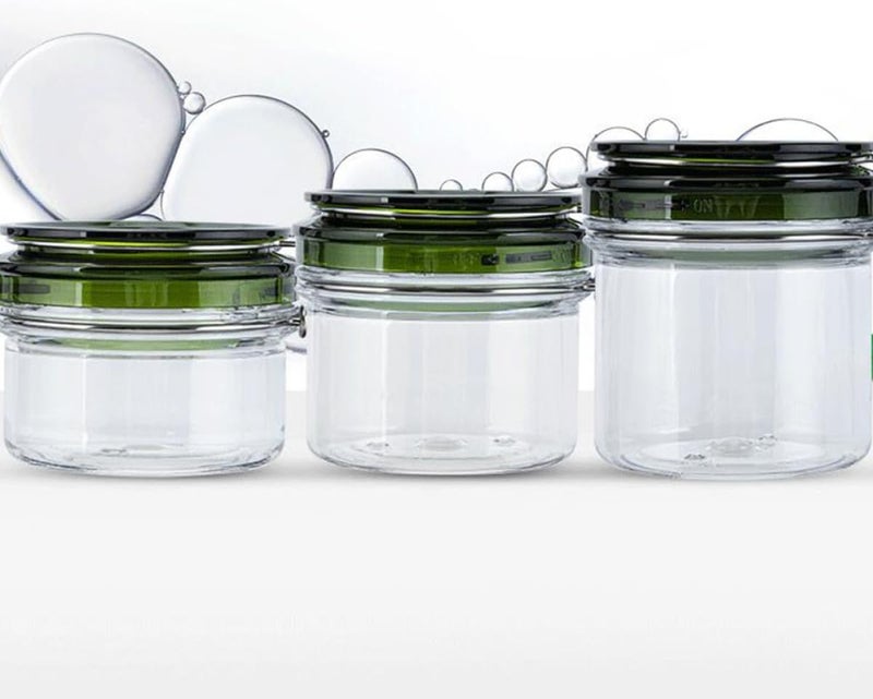 PATKAW 3pcs 120ml Pet Screw-top Facial Cream Jars Refillable Makeup Sample Containers Airtight Lotion Storage for Travel and Personal Care - Image 5