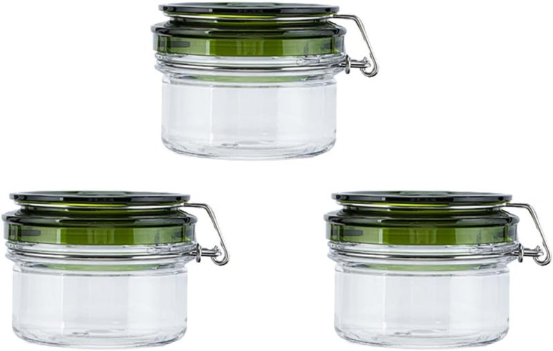 PATKAW 3pcs 120ml Pet Screw-top Facial Cream Jars Refillable Makeup Sample Containers Airtight Lotion Storage for Travel and Personal Care - Image 1