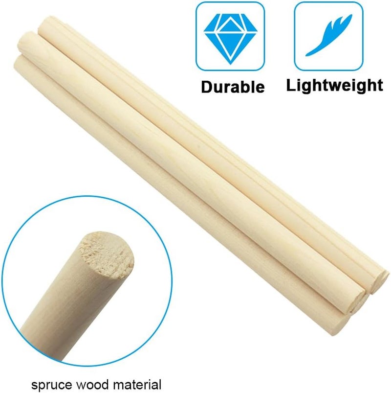 cheekyglo Cello Sound Post, 18cm Spruce Wood Cello Column 5pcs for 3/4 4/4 Cello String Instrument Accessory - Image 3