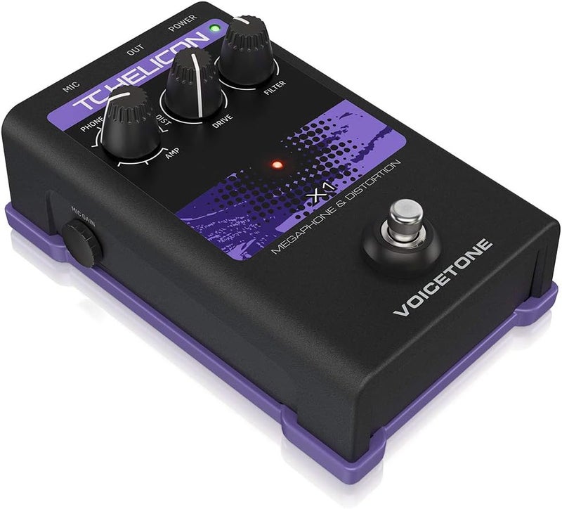 TC Helicon VOICETONE X1 Vocal Effects Stompbox - Image 2