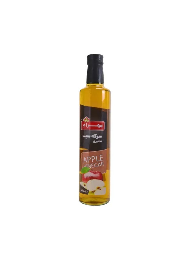 Mahram Mahram Apple Vinegar Glass Bottle- 500ml - Image 1