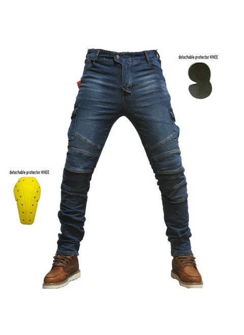 Military Green Racing Pants Blue