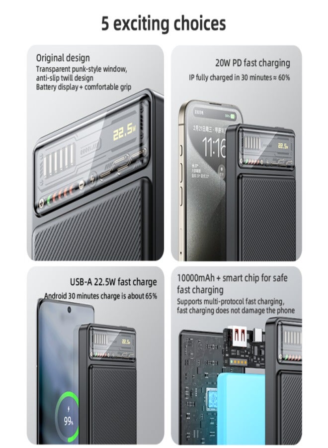 يسيدو بنك الطاقة الخاص بنا هو بطارية ليثيوم بوليمر عالية الطاقة 10000 مللي أمبير في الساعة. - Image 3