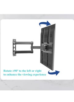 Generic TV Stand/Television Stand Cantilever Mount for LED LCD Plasma TV Monitors Easy to Install TV Wall Mount Standard Load-bearing 26-55 Inch TV’s Swivel and Bracket VESA 100x100mm to 400x400mm Stand Holds Up to 35kg  - Image 4