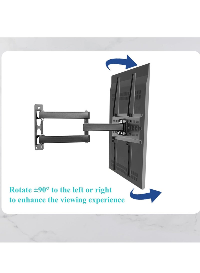 TV Stand/Television Stand Cantilever Mount for LED LCD Plasma TV Monitors Easy to Install TV Wall Mount Standard Load-bearing 26-55 Inch TV’s Swivel and Bracket VESA 100x100mm to 400x400mm Stand Holds Up to 35kg  - Image 4