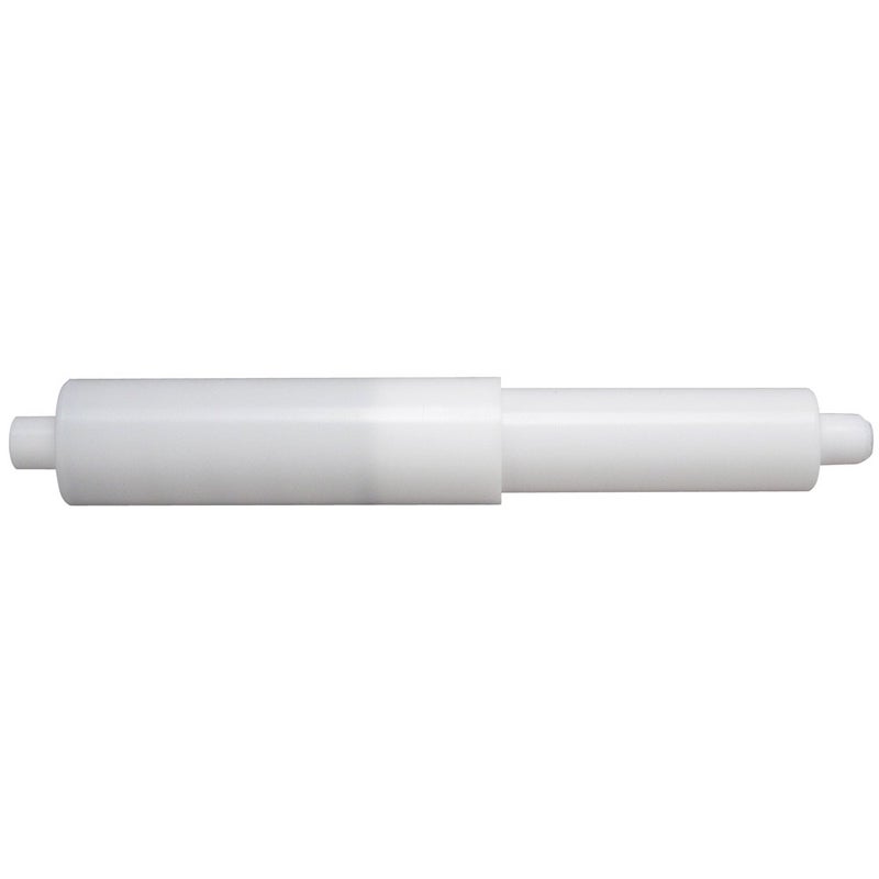 Plumb Pak PP835-35 Universal Spring Loaded Toilet Paper Roller  White - Image 1