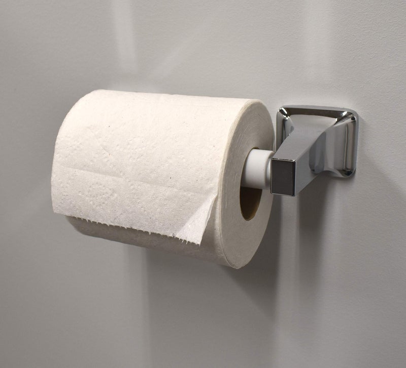 Plumb Pak PP835-35 Universal Spring Loaded Toilet Paper Roller  White - Image 3