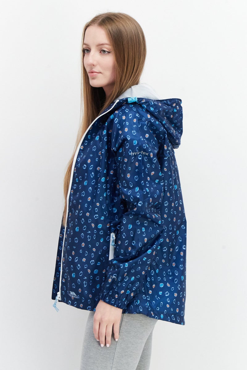 Trespass Women Allover Printed Windproof Jacket, Multicolor - Image 3