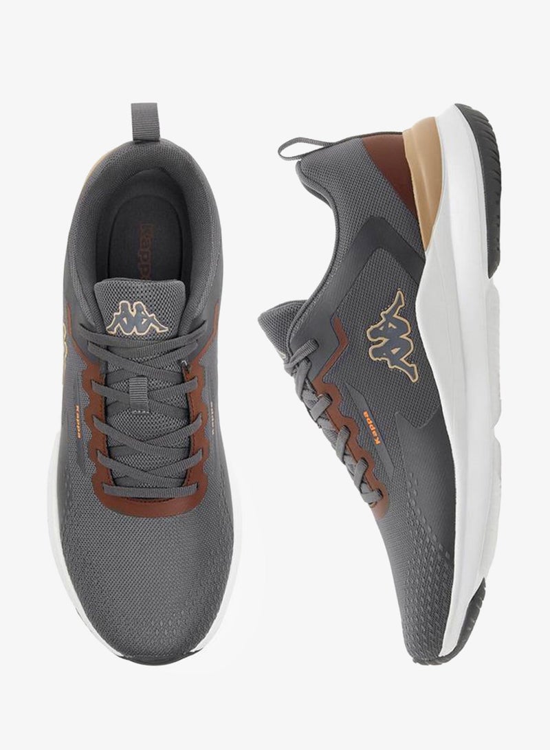 Kappa Men Logo Print Lace-Up Sports Shoes - Image 3