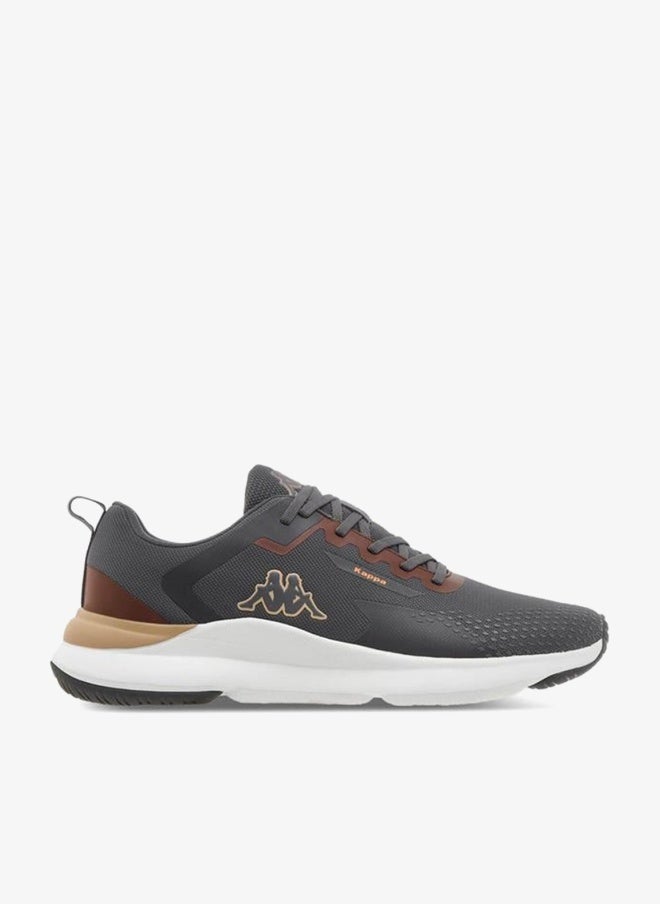 Kappa Men Logo Print Lace-Up Sports Shoes - Image 3