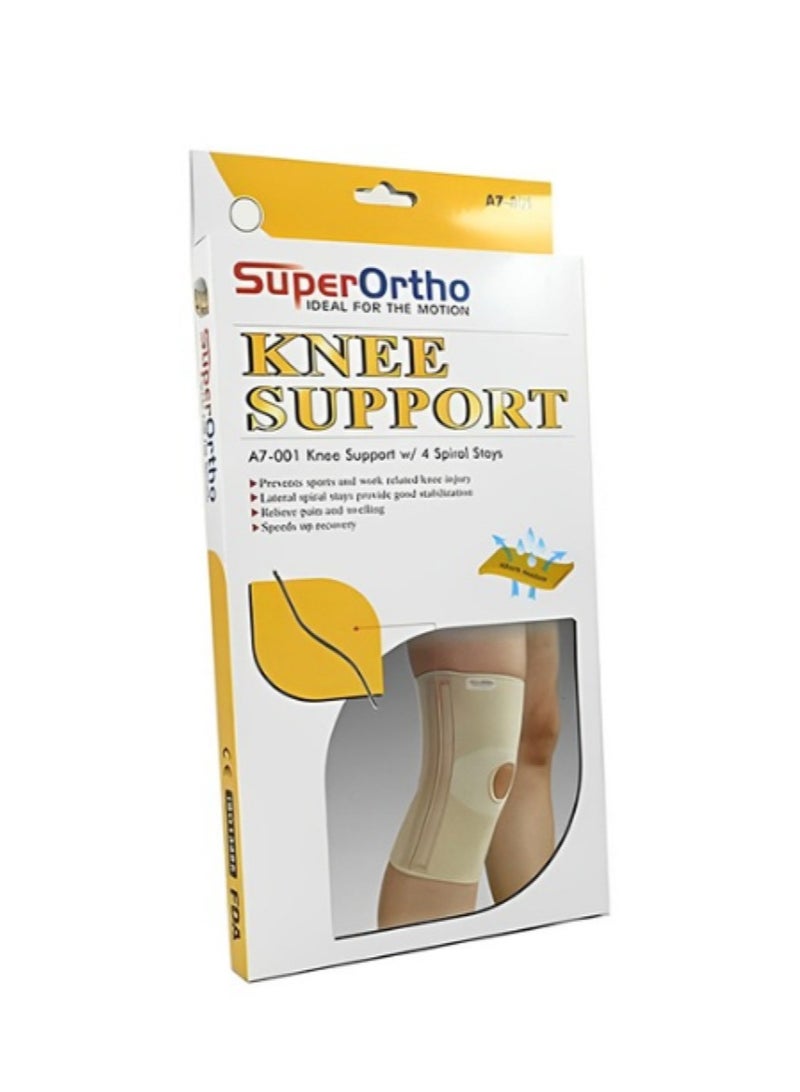 SuperOrtho Knee Support For Spiral Stays A7-001 - Image 2