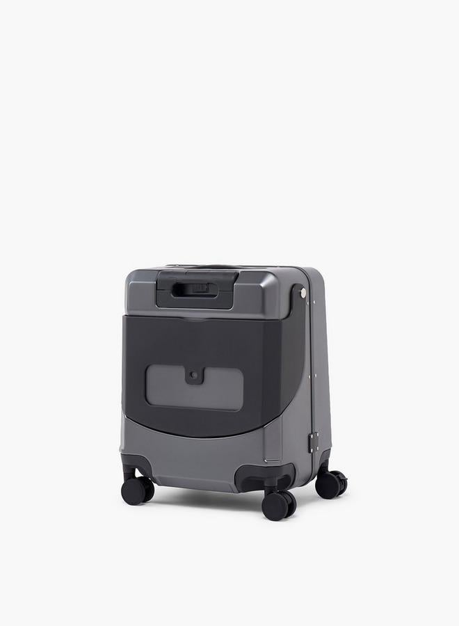 Wave Solid Hardcase Trolley Bag With Retractable Handle - Image 3