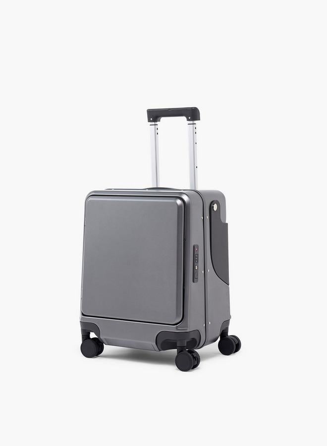 Wave Solid Hardcase Trolley Bag With Retractable Handle - Image 1