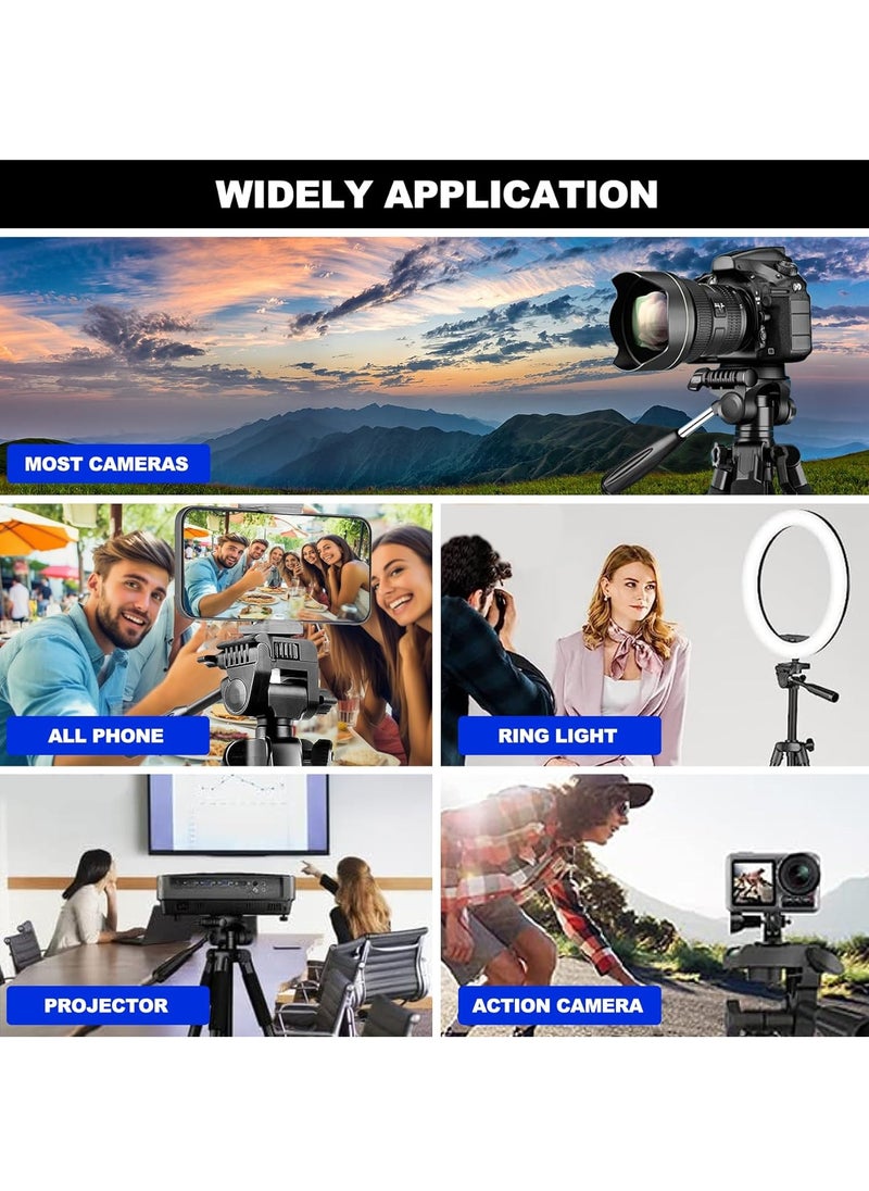 Arabest 360° Tripod For Mobile Phone Camera, 170 Cm Camera Stand With Carrying Bag, Wireless Remote Control And Mobile Phone Holder  - Image 4