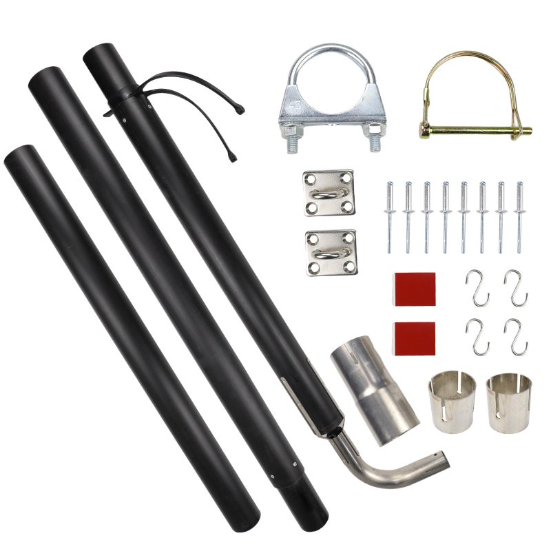 SHUNTALL 44461 RV Generator Exhaust Venting System Extension Kit Compatible with Most RV Exhaust Systems - Image 1