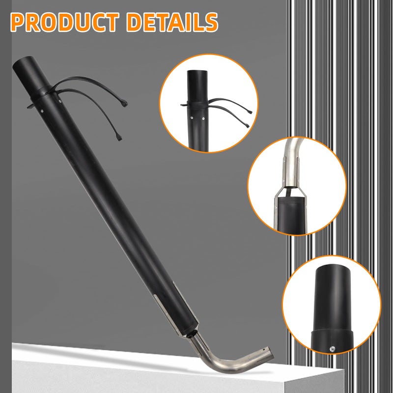 SHUNTALL 44461 RV Generator Exhaust Venting System Extension Kit Compatible with Most RV Exhaust Systems - Image 5