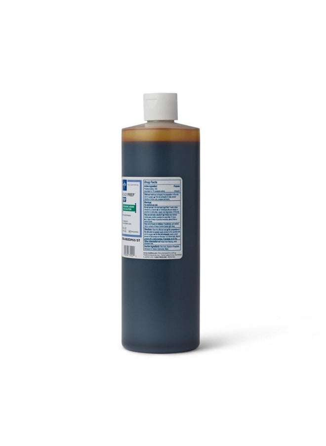 Medline Medline Povidone Iodine Prep Solution, Pint - 10% Povidone Iodine, 1% Available Iodine - Surgical & First Aid Antiseptic  - Image 2