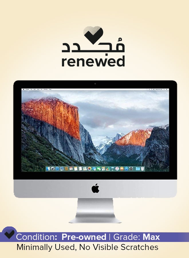 Apple Renewed - iMac A1418 (2015) All-in-One With 21.5-Inch Full HD Display, Core i5 Processor/Dual Core/16GB RAM/256GB SSD/macOS English Silver - Image 1