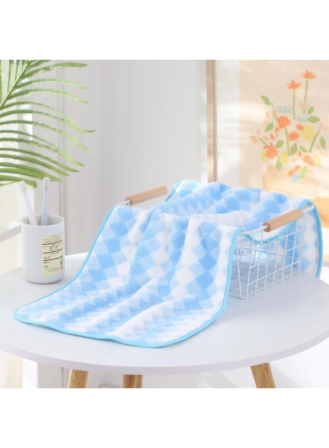 5-piece face towel set – high absorbency and multiple colors DC - Image 2