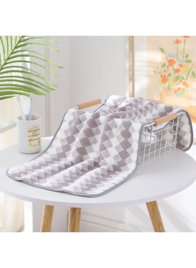5-piece face towel set – high absorbency and multiple colors DC - Image 3
