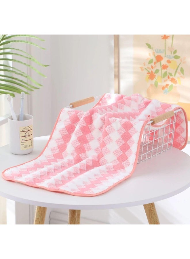 5-piece face towel set – high absorbency and multiple colors DC - Image 1