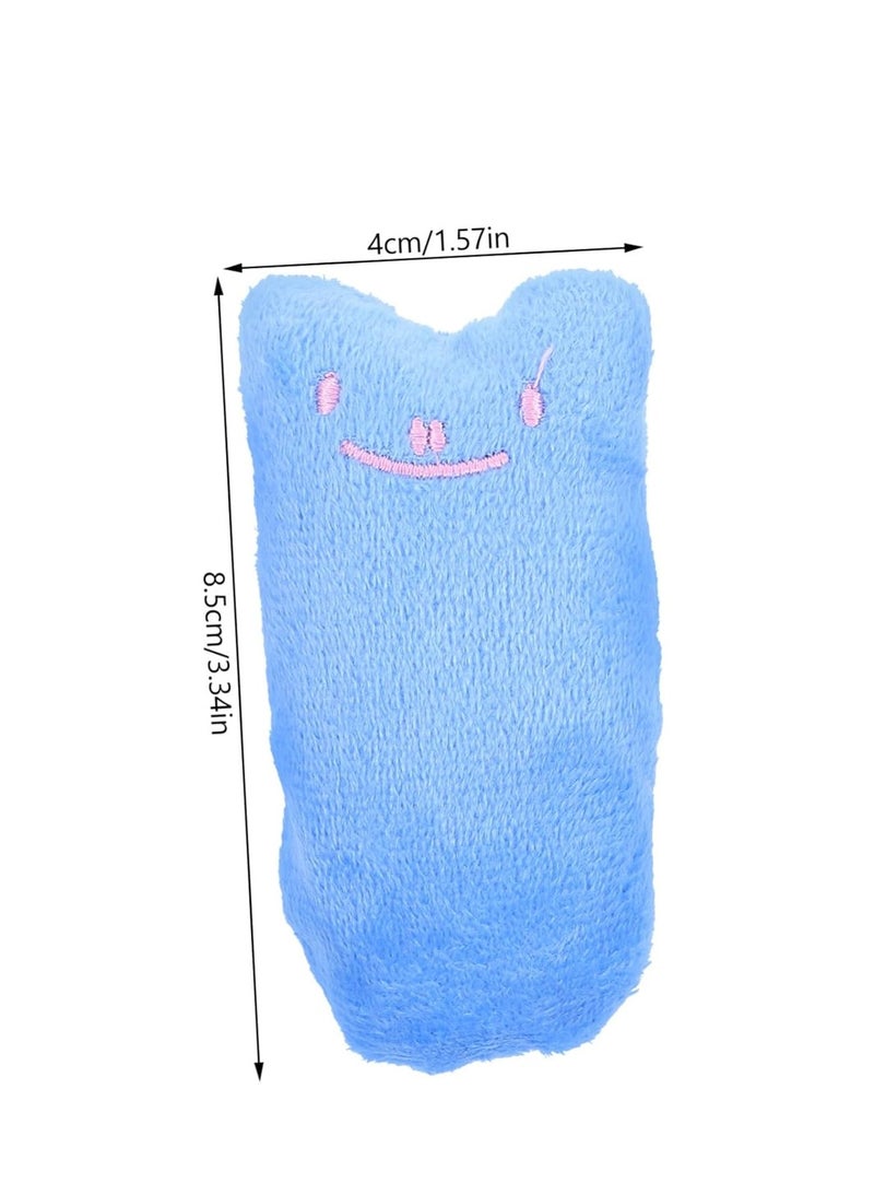 القط مضحك الوجه النعناع البري ألعاب من القطيفة للقطط - Image 2