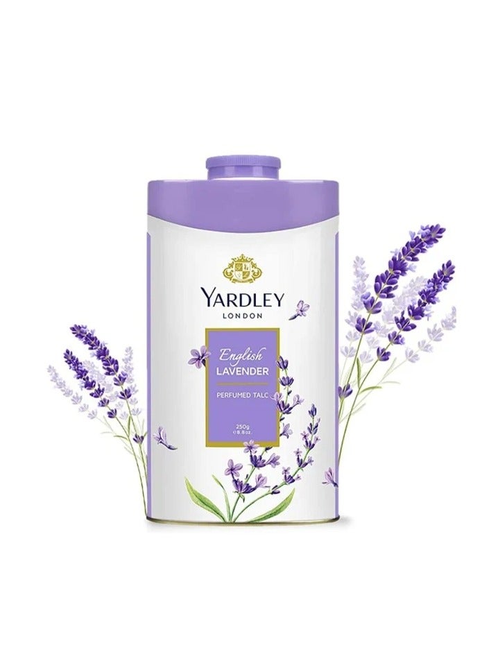 Yardley English Lavender Perfumed Talcum Powder – 250g