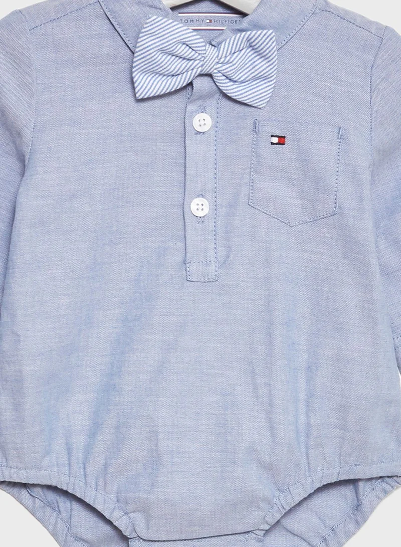 TOMMY HILFIGER Infant Oxford Bodysuit