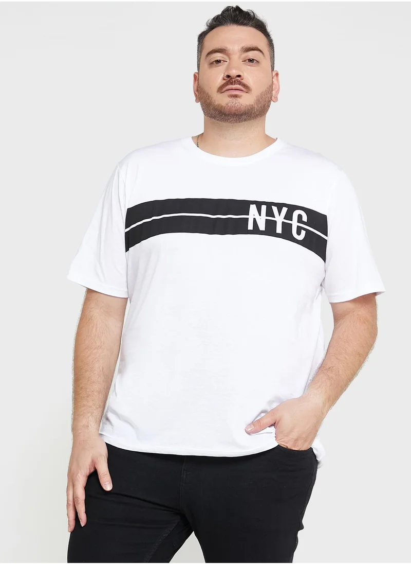 Seventy Five Plus Size Graphic T Shirt