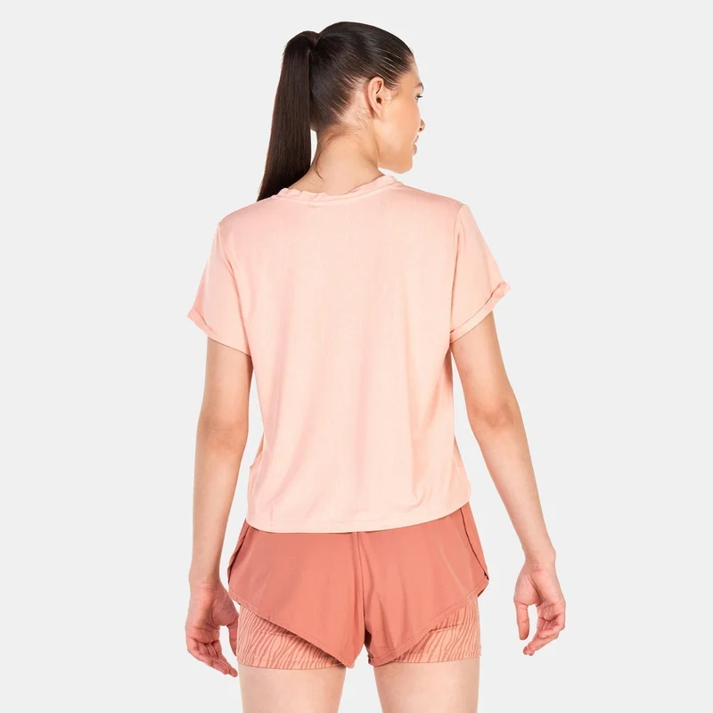 SQUATWOLF Women's High Hip Camo Print T-Shirt