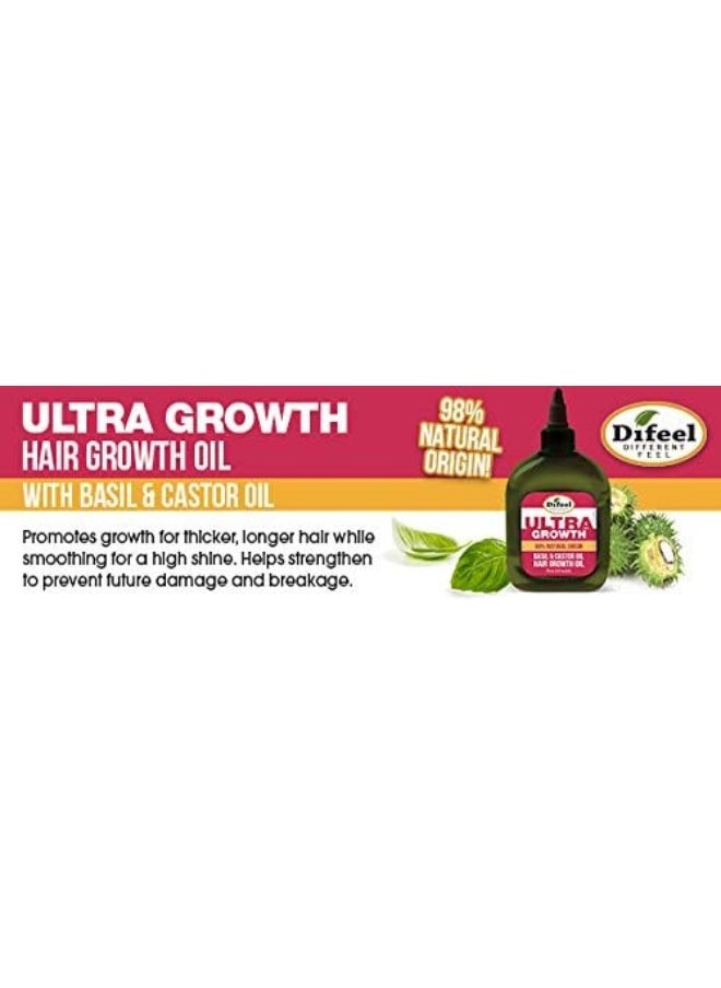 difeel - Ultra Growth Basil & Castor Oil Pro Growth Conditioner 350Ml - Image 1