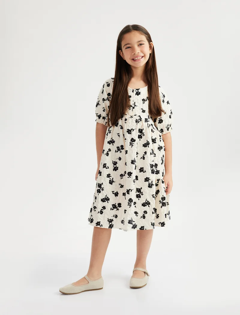 كوتون Floral Dress