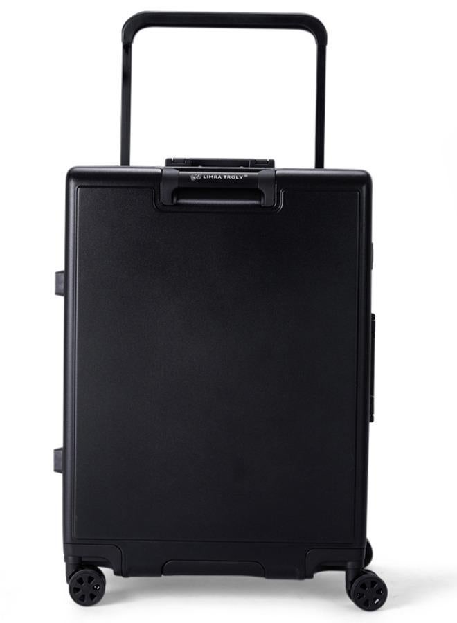 LIMRA travel bags from limra made of pc , consisting of two pieces , size 21"-25" inches, black color - Image 4